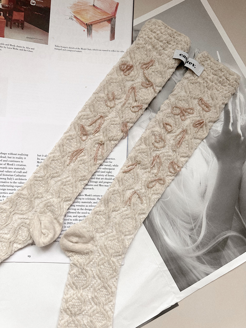 Maria Embroidered Socks