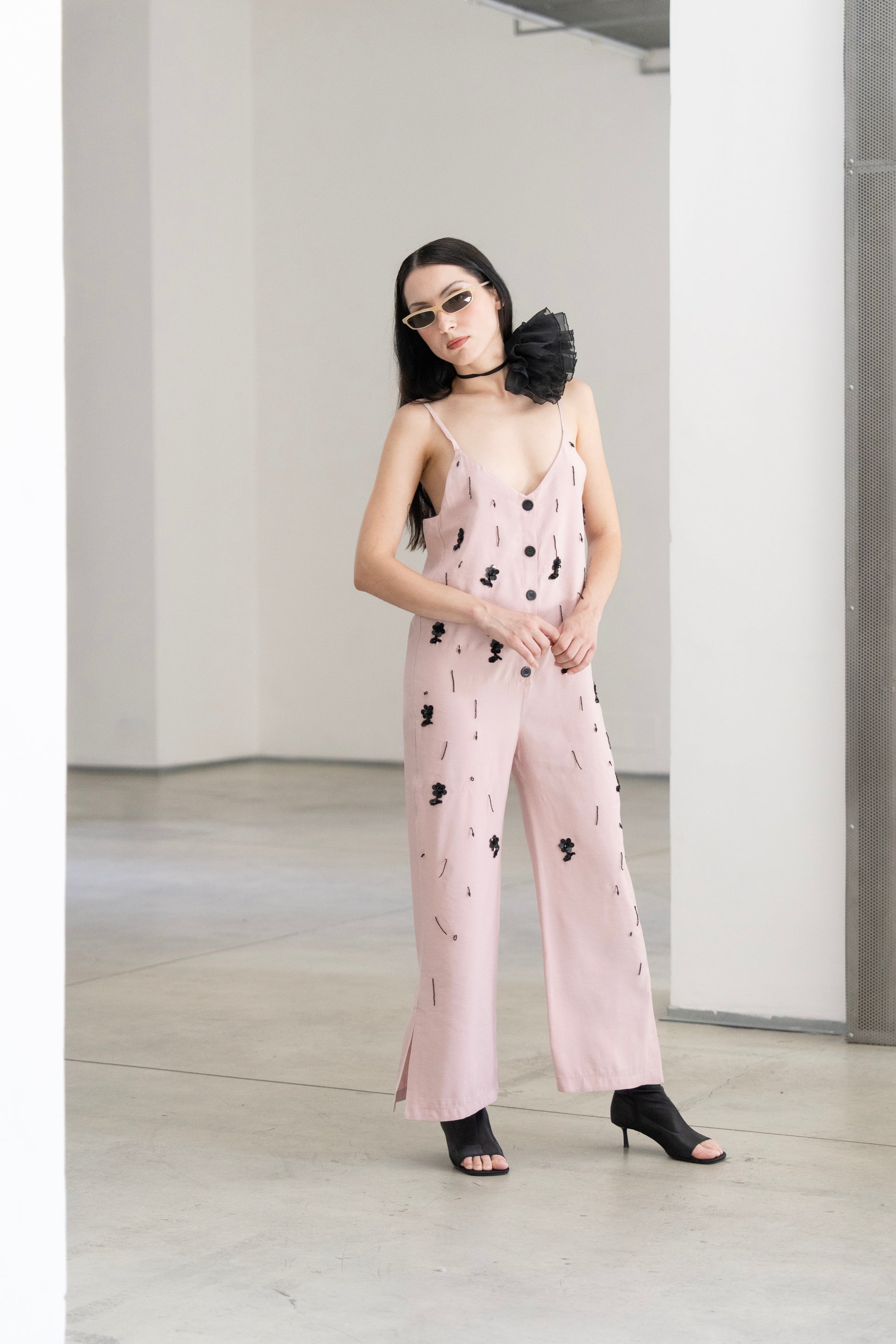Juana Embroidered Jumpsuit