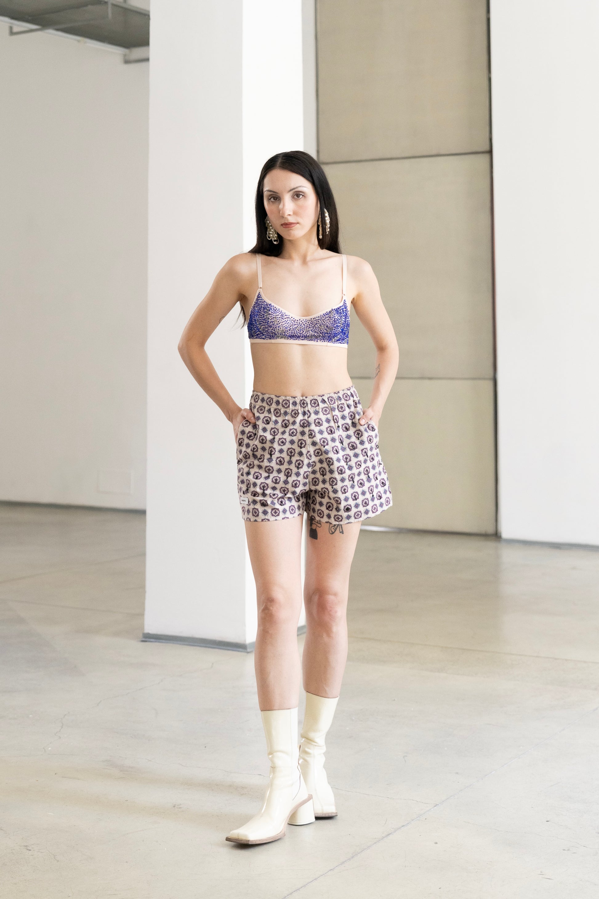 Orlando Embroidery Shorts