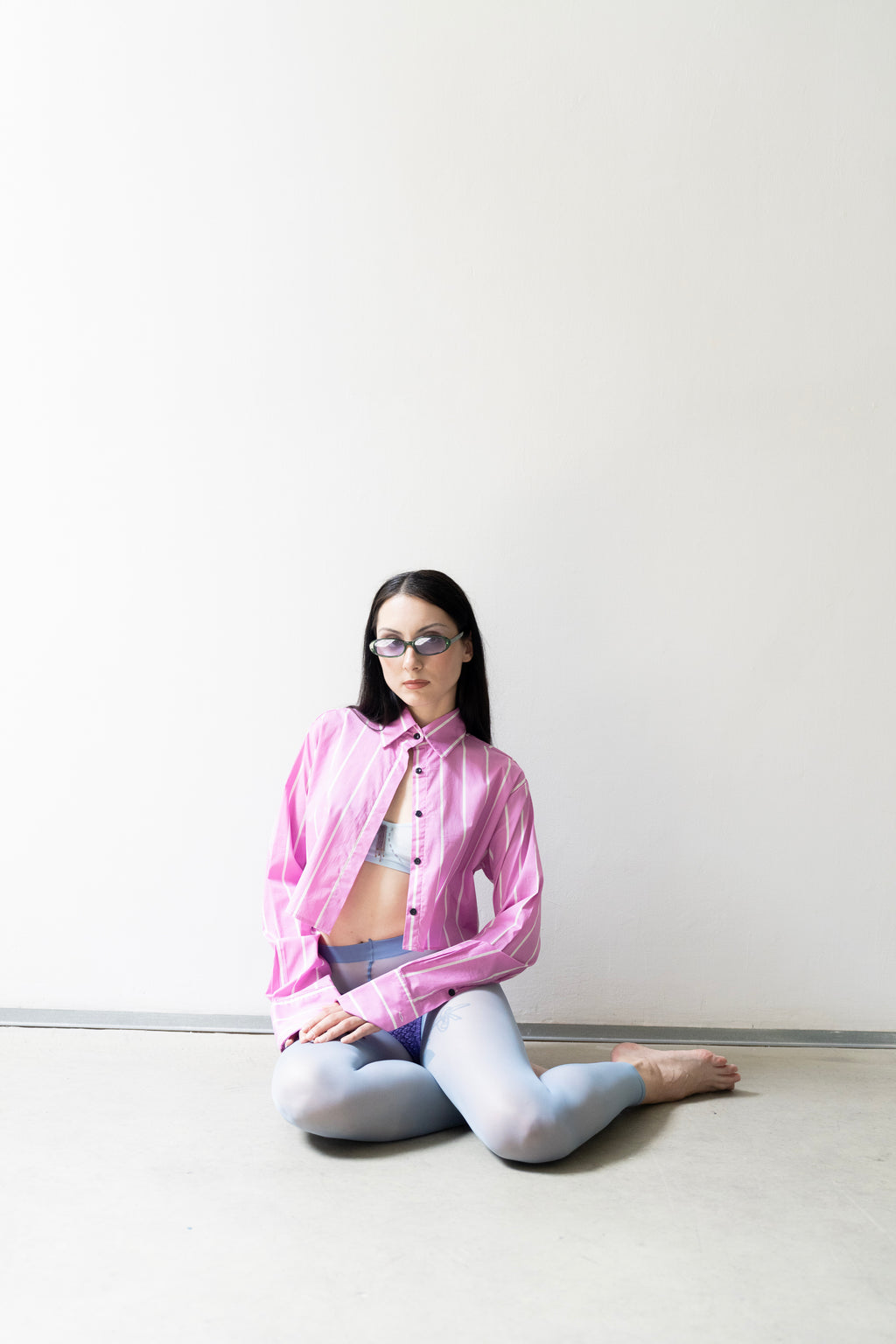 May Striped Shirt Pink