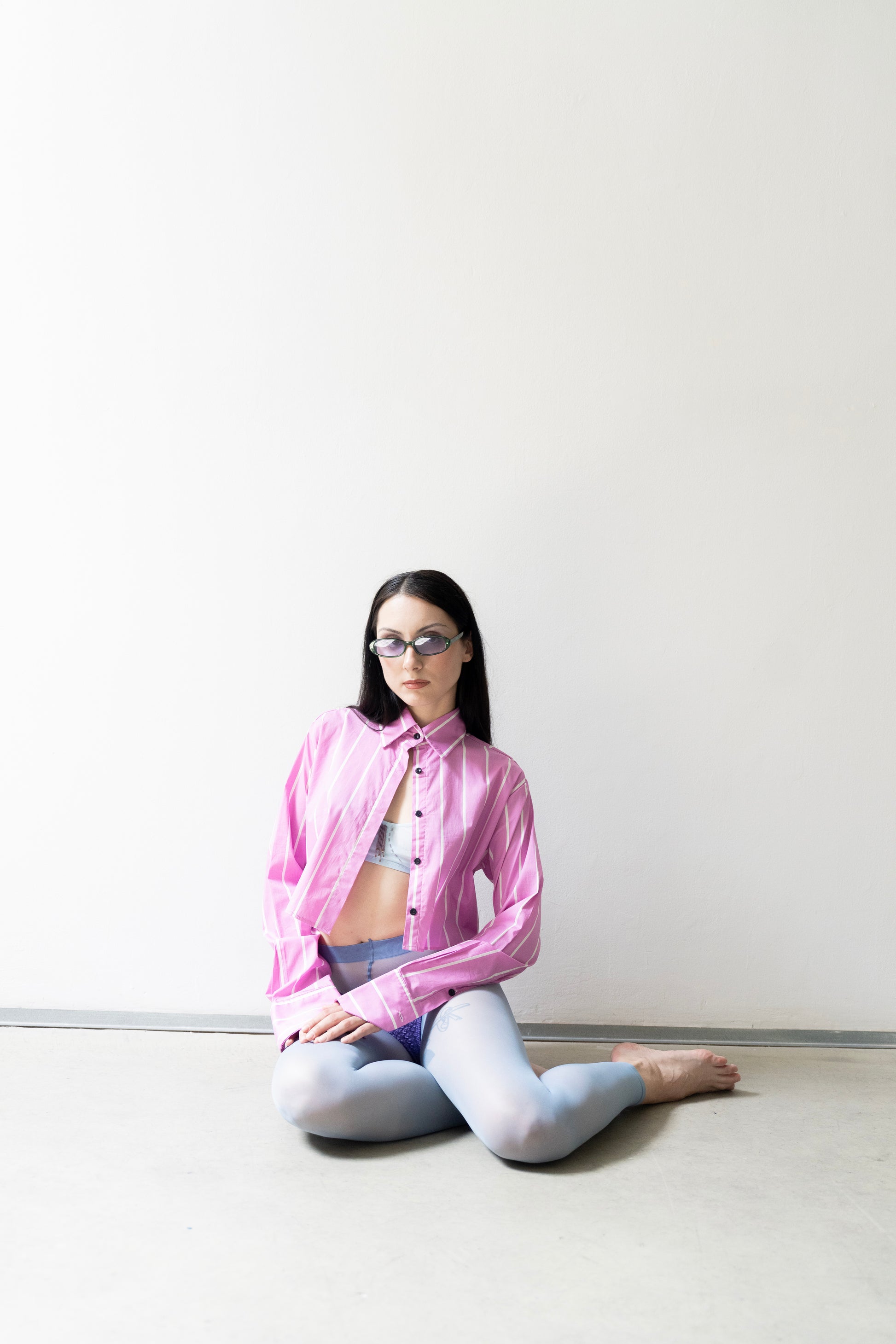 May Striped Shirt Pink