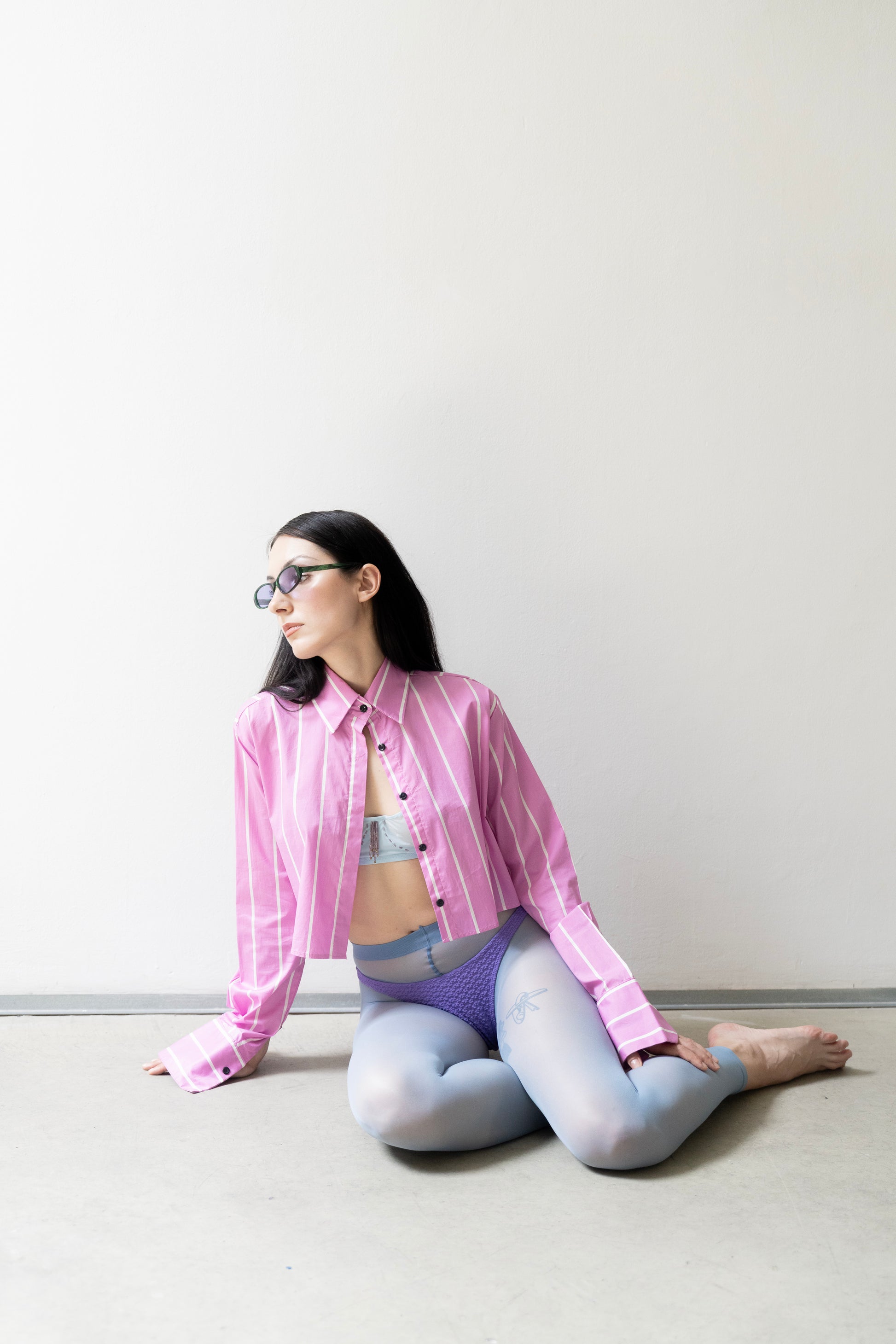 May Striped Shirt Pink